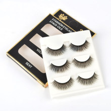 High quality Best selling Hand Made Type and Synthetic Hair Material 3D-25 style 3D eyelashes
